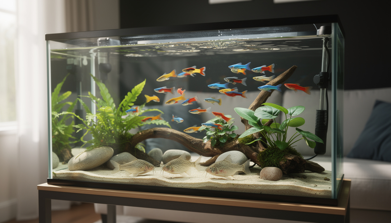 Tout savoir sur les poissons d’aquarium pour débutants 2 découvrez tout ce qu'il faut savoir sur les poissons d’aquarium pour débutants : conseils, espèces adaptées, entretien et astuces pour réussir votre aquarium.
